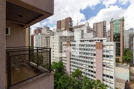 Vista/Varanda de apartamento à venda com 1 quarto, 50m² em Jardim Paulista, São Paulo