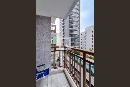Varanda da Sala de apartamento para alugar com 1 quarto, 35m² em Perdizes, São Paulo