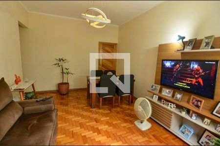 Sala de apartamento à venda com 3 quartos, 100m² em Tijuca, Rio de Janeiro