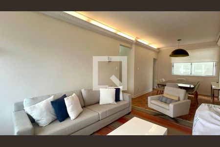 Sala de apartamento para alugar com 3 quartos, 130m² em Paraíso, São Paulo