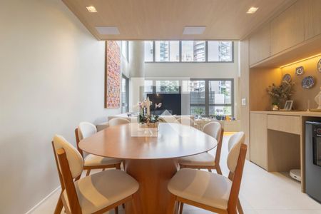 Sala de Jantar de apartamento à venda com 2 quartos, 92m² em Indianópolis, São Paulo