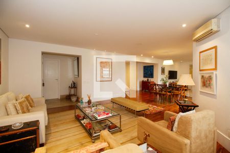Sala de Estar de apartamento à venda com 3 quartos, 173m² em Vila Primavera, São Paulo