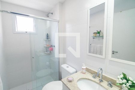 Banheiro da Suíte 1 de apartamento à venda com 2 quartos, 90m² em Jardim Prudência, São Paulo