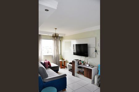 Detalhe - Sala e Sala de Jantar de apartamento para alugar com 2 quartos, 55m² em Sítio Morro Grande, São Paulo