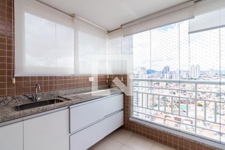 Varanda da Sala de apartamento à venda com 2 quartos, 62m² em Vila Dom Pedro II, São Paulo