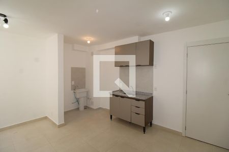 Sala / Cozinha de apartamento para alugar com 2 quartos, 35m² em Vila Hebe, São Paulo