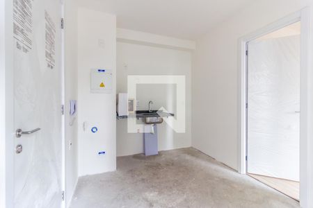 Sala/Cozinha de apartamento à venda com 1 quarto, 29m² em Pinheiros, São Paulo