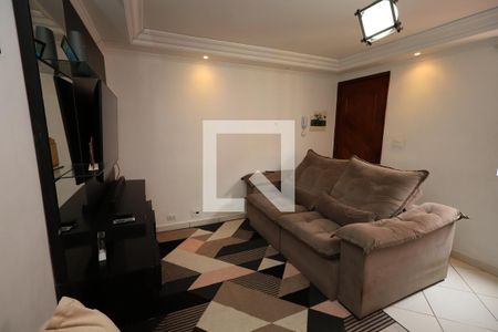 Sala de TV de apartamento à venda com 2 quartos, 50m² em Conjunto Residencial Planeta, Santo André