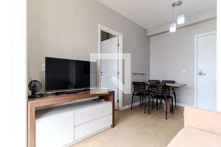 Sala de apartamento à venda com 1 quarto, 38m² em Santa Ifigênia, São Paulo