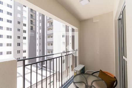 Varanda da Sala de apartamento para alugar com 2 quartos, 43m² em Vila Prudente, São Paulo