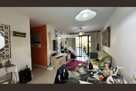 Sala  de apartamento à venda com 3 quartos, 100m² em Recreio dos Bandeirantes, Rio de Janeiro