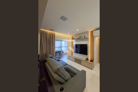 Sala de apartamento para alugar com 1 quarto, 64m² em Cidade Ocian, Praia Grande