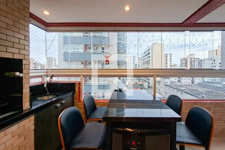 Sacada de apartamento para alugar com 1 quarto, 64m² em Cidade Ocian, Praia Grande