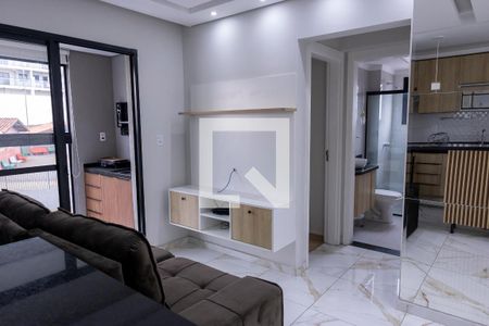 Sala de apartamento para alugar com 1 quarto, 57m² em Jardim Pagliato, Sorocaba