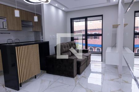 Sala de apartamento para alugar com 1 quarto, 57m² em Jardim Pagliato, Sorocaba