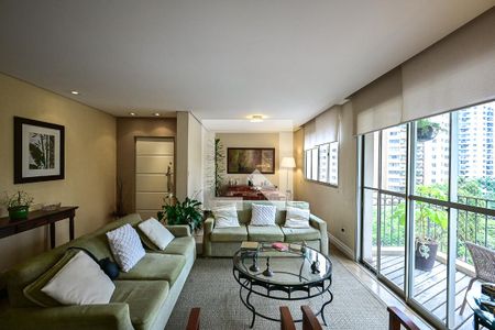 Sala de apartamento à venda com 3 quartos, 98m² em Vila Andrade, São Paulo