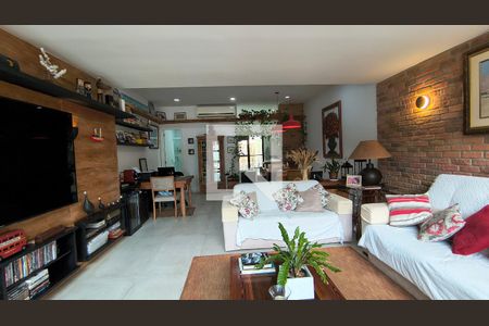 Sala de casa de condomínio à venda com 9 quartos, 500m² em Recreio dos Bandeirantes, Rio de Janeiro