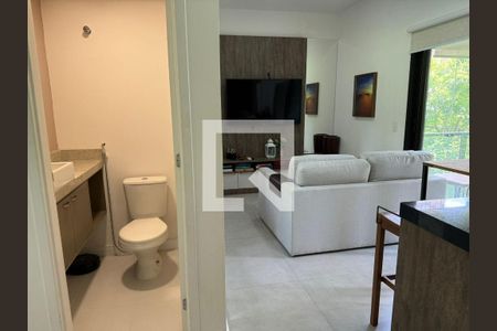 Sala de apartamento à venda com 1 quarto, 49m² em Jardim Paulistano, São Paulo