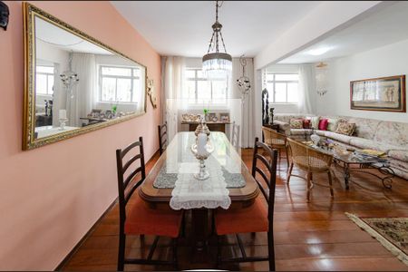 Sala de apartamento à venda com 4 quartos, 120m² em Sion, Belo Horizonte