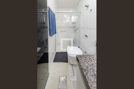 Banheiro suíte de apartamento à venda com 4 quartos, 120m² em Sion, Belo Horizonte