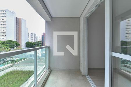 Varanda de apartamento para alugar com 1 quarto, 38m² em Santo Amaro, São Paulo