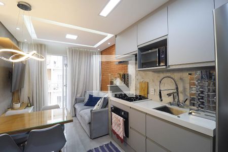 Sala / Cozinha / Área de serviço de apartamento para alugar com 2 quartos, 36m² em Vila Guilherme, São Paulo