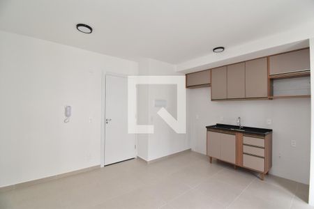 Sala e Cozinha de apartamento para alugar com 2 quartos, 42m² em Santo Antônio, São José dos Pinhais