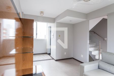 sala1 de apartamento à venda com 2 quartos, 120m² em São Pedro, Belo Horizonte