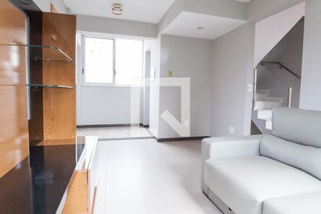 sala1 de apartamento à venda com 2 quartos, 120m² em São Pedro, Belo Horizonte