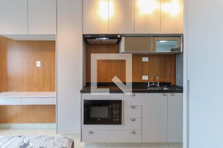 Studio - Quarto e Cozinha de kitnet/studio para alugar com 1 quarto, 26m² em Butantã, São Paulo