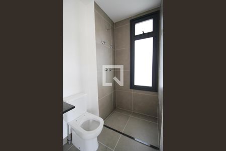 Banheiro de kitnet/studio à venda com 1 quarto, 55m² em Itaim Bibi, São Paulo