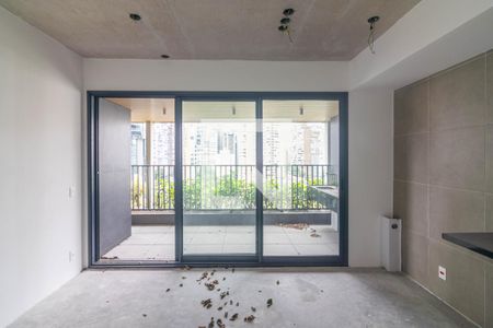 Sala/Cozinha de apartamento à venda com 2 quartos, 80m² em Itaim Bibi, São Paulo