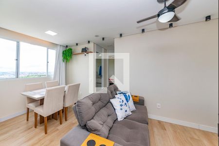 Sala de apartamento à venda com 2 quartos, 54m² em Buritis, Belo Horizonte
