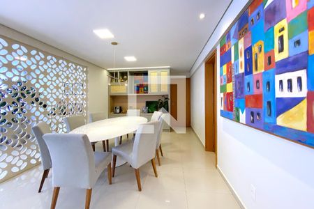 Sala - Jantar de apartamento à venda com 4 quartos, 141m² em Buritis, Belo Horizonte
