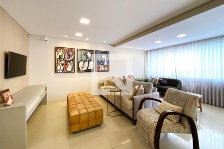 Sala de apartamento à venda com 4 quartos, 141m² em Buritis, Belo Horizonte