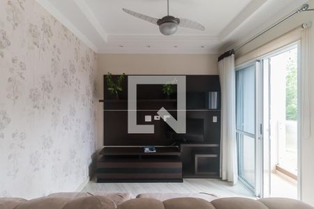 Sala de apartamento para alugar com 2 quartos, 55m² em Loteamento Mogilar, Mogi das Cruzes