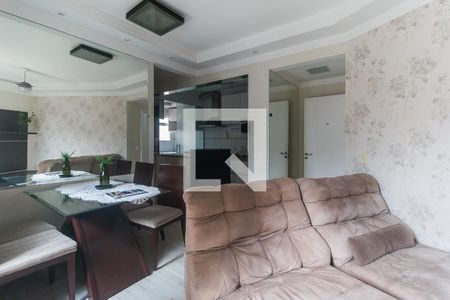 Sala de apartamento para alugar com 2 quartos, 55m² em Loteamento Mogilar, Mogi das Cruzes