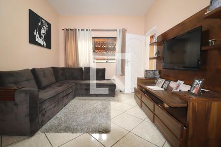 Sala de casa à venda com 3 quartos, 148m² em Vila Camilópolis, Santo André