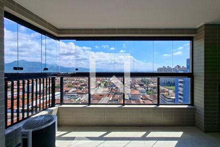 Sacada  de apartamento para alugar com 2 quartos, 65m² em Maracanã, Praia Grande