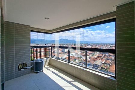 Sacada  de apartamento para alugar com 2 quartos, 65m² em Maracanã, Praia Grande