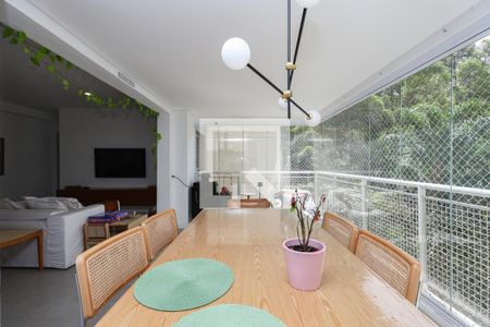 Varanda da Sala de apartamento à venda com 3 quartos, 109m² em Vila Andrade, São Paulo