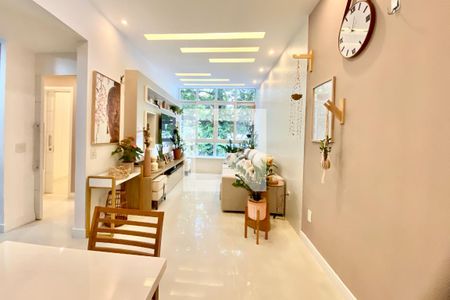 Sala  de apartamento à venda com 3 quartos, 90m² em Leblon, Rio de Janeiro