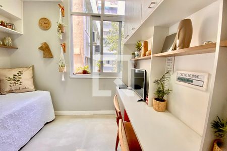 Suite 1 de apartamento à venda com 3 quartos, 90m² em Leblon, Rio de Janeiro