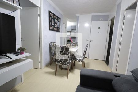 Sala de apartamento à venda com 3 quartos, 52m² em Vila Lutécia, Santo André