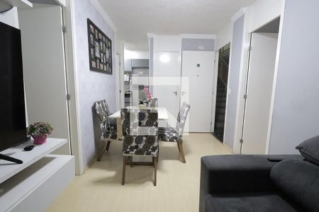 Sala de apartamento à venda com 3 quartos, 52m² em Vila Lutécia, Santo André