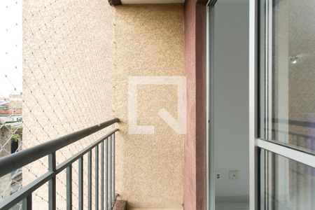 Varanda da Sala  de apartamento à venda com 2 quartos, 48m² em Vila Taquari, São Paulo