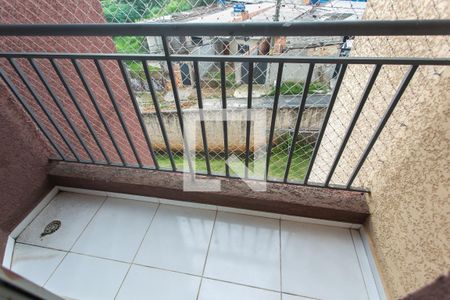 Varanda da Sala  de apartamento à venda com 2 quartos, 48m² em Vila Taquari, São Paulo