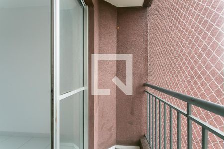 Varanda da Sala  de apartamento à venda com 2 quartos, 48m² em Vila Taquari, São Paulo
