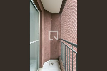 Varanda da Sala  de apartamento à venda com 2 quartos, 48m² em Vila Taquari, São Paulo