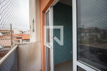 Varanda da Sala  de apartamento para alugar com 2 quartos, 56m² em Central Parque Sorocaba, Sorocaba